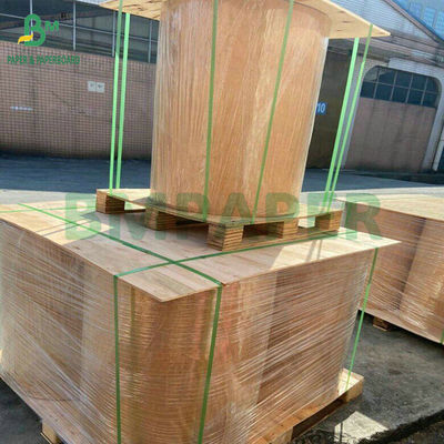 360gram 420gram Grade AAA 24 X 35 Inch Brown Kraft Core Board giấy trong chiều rộng 70cm