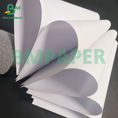 80GSM không phủ màu trắng CAD Bond plotter giấy cho xây dựng vẽ