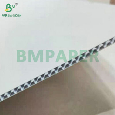 2 lớp 3 lớp White corrugated board 100g + 100g + 100g E F Flute cho hộp gói