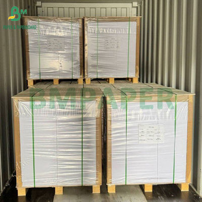 Bảng giấy không gỗ không phủ màu trắng cao 55gm 100% giấy bột nguyên chất