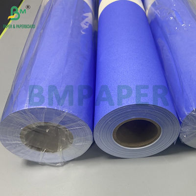 80gsm Digital Plotter giấy cuộn định dạng rộng màu tím xanh 35 &quot;x 300ft