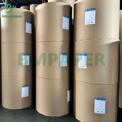 35gsm 40gsm Machine Glazed Brown Kraft giấy MGBK Back Kraft giấy một mặt bóng