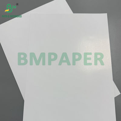Giấy nghệ thuật phủ C2S màu trắng cao 250GSM Bảng giấy bọc bóng