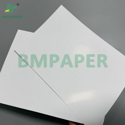 Giấy nghệ thuật phủ C2S màu trắng cao 250GSM Bảng giấy bọc bóng