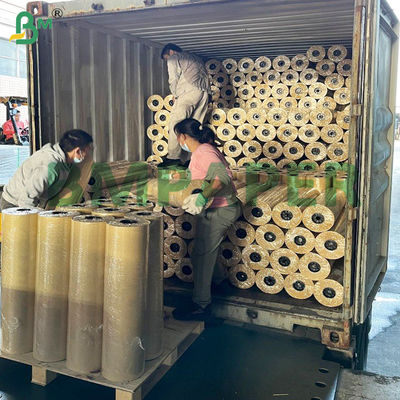 60gm 70gm Peach Brown Paper Roll để bọc thịt để hút thuốc