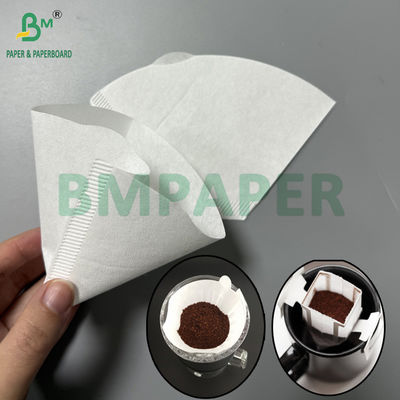 50gm giấy lọc cà phê trắng tẩy để tách chất rắn khỏi chất lỏng
