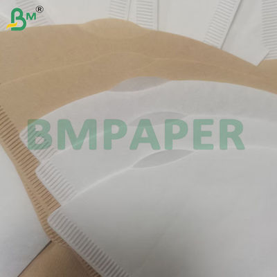 Giấy lọc cà phê dùng một lần màu nâu 100 đếm 2-4 cốc Giấy xoáy