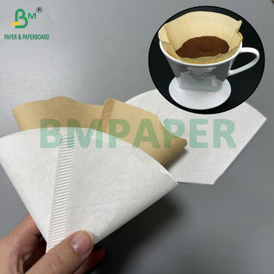 50gm Không tẩy trắng giấy lọc cà phê màu nâu tự nhiên Bảng giấy chất lượng thực phẩm nguyên liệu