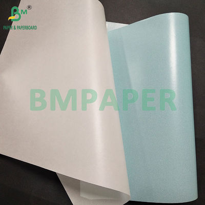 40-60gm Một mặt giấy thủy tinh bóng cho nhãn giấy mặt sau trắng vàng xanh