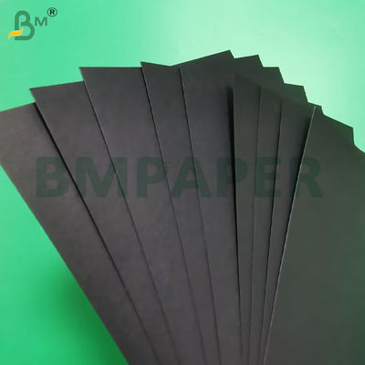 800gm Bảng giấy đen khung hình hình hai mặt phủ gỗ nguyên thủy