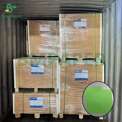 80gm giấy không gỗ màu xanh lá cây Parrot 25.5 &quot;x 38.5&quot; tờ giấy màu