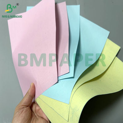 50gr 55gr 3 phần in giấy NCR không cacbon Để nhận 8.5 x 11 inch