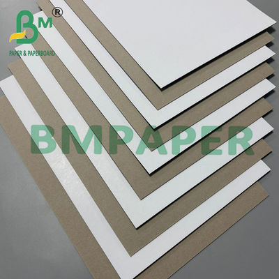 2mm Bảng phủ màu trắng với nền màu xám Bảng giấy Duplex 70 * 100cm