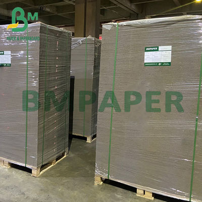 1950gsm Bảng màu xám bột giấy tái chế chống gấp cao