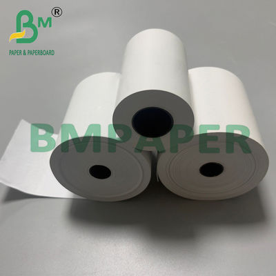 210gsm Bảng giấy tổng hợp nhiệt không phủ hiệu ứng hấp thụ mực tốt Băng giấy bột gỗ