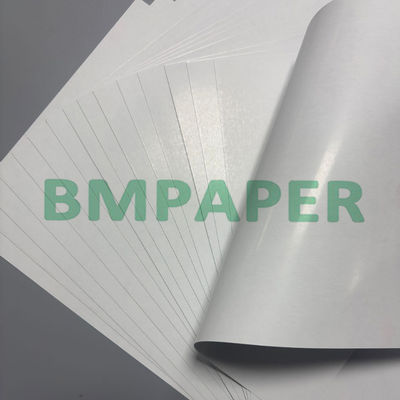 300gsm Blue Core giấy hai mặt phủ giấy bóng sơn chơi thẻ cào