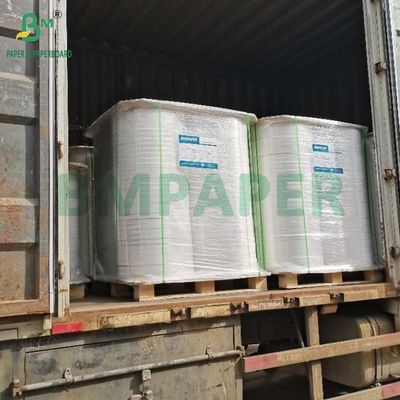 34mm x 6000m Vàng MG giấy cuộn 25g 26g Để bọc ống hút nhựa