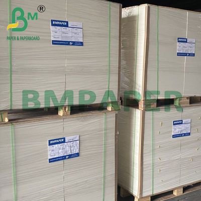 0.4mm Bia Mats giấy hấp thụ không phủ tấm ván màu trắng tự nhiên