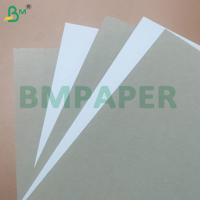 Bảng giấy màu xám màu trắng có mặt sau Bảng giấy Duplex để làm hộp
