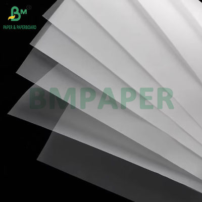 50gsm 73gsm Bức giấy theo dõi trong suốt để ghi lại Tăng độ cứng tốt A0 A1