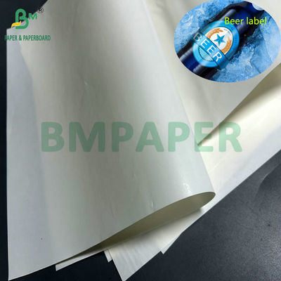 68gsm 70gsm 1100mm chiều rộng Độ bền ướt cao C1S giấy cho nhãn chai bia