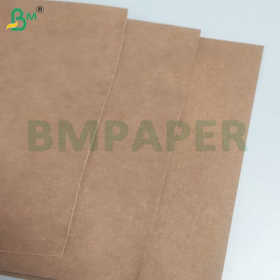 Không thấm nước chống giọt nước rửa Kraft túi giấy cuộn cho dán thẻ