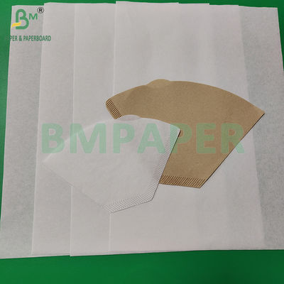 50gm 328mm Bạch và nâu loại thực phẩm cà phê lọc giấy dư thừa