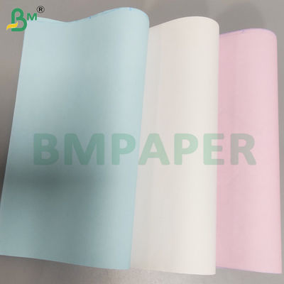 8.5 * 11 inch Hắc / Hồng hình ảnh CB Carbonless giấy sao chép cuộn