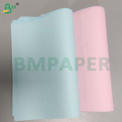 8.5 * 11 inch Hắc / Hồng hình ảnh CB Carbonless giấy sao chép cuộn