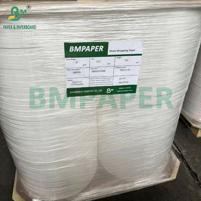 28gm giấy bọc rơm trắng 22mm 25mm 28mm 33mm 35mm 50mm X 7000m