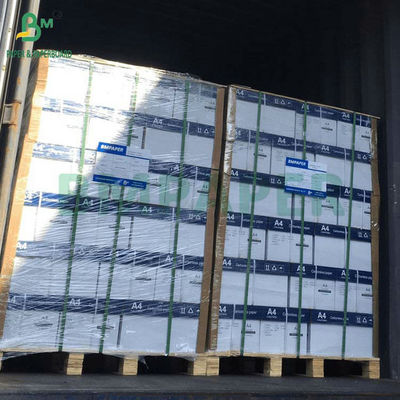 Màu trắng CB vàng CF 75grs 78grs trắng giấy NCR không carbon 8.5 "X 14" Hắc hình ảnh