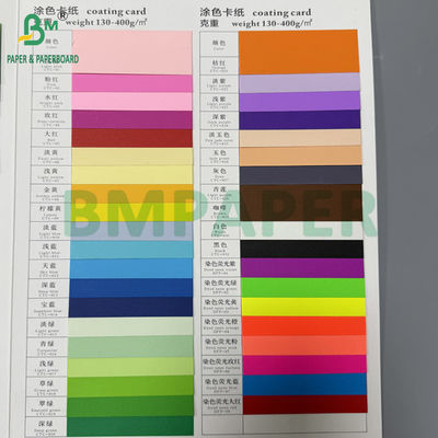 Thẻ sơn 130gm - 400gm Cuộn giấy màu