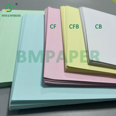 Chất lượng cao cấp 75GSM Blank Laser Carbonless NCR giấy màu đen hình ảnh 8.5 "X 11"