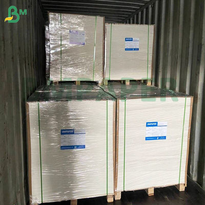 Bảng giấy kraft màu trắng 50gm 60gm có độ bền cao cho bao bì thực phẩm