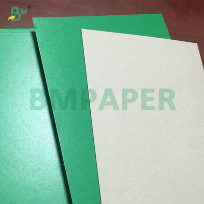 Độ cứng 2mm 2.5mm Green phủ màu xám Back Carton để làm hộp
