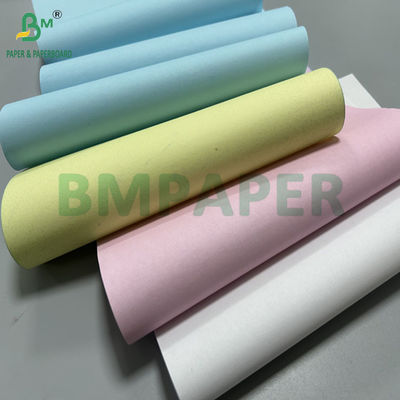 75gr 21,6 x 27,9cm NCR giấy không carbon với CFB hồng xanh vàng