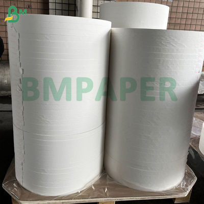 Nhãn hiệu tùy chỉnh in Biodegradable 28gsm Bạch giấy bọc rơm chất lượng thực phẩm cho bao bì rơm uống cá nhân