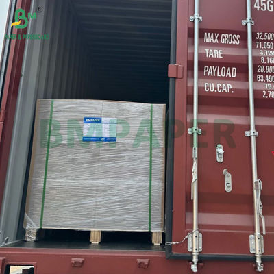 450gm 400gm C1S giấy bọc đất sét với lưng màu xám 22 "x 24" tờ