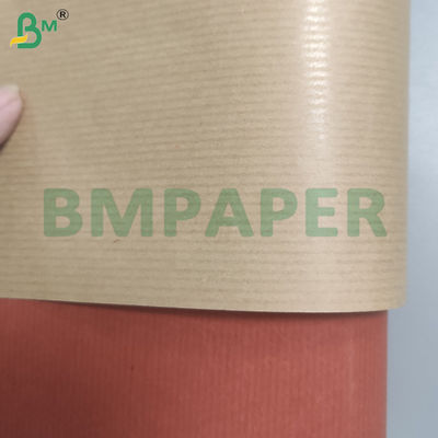 Eco-Friendly Unbleached Striped Kraft Paper Rolls cho gói hoa