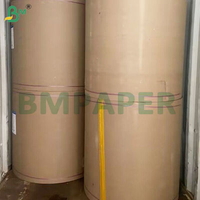 Eco-Friendly Unbleached Striped Kraft Paper Rolls cho gói hoa