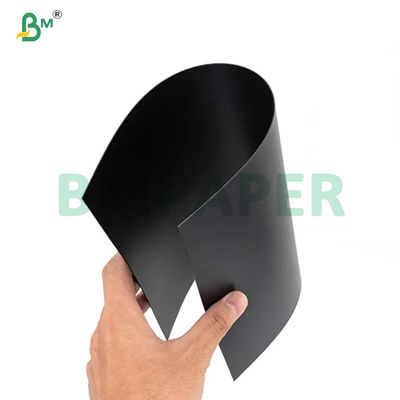 1mm 1.5mm Bảng giấy giấy đen cho hộp mỹ phẩm 70 X 100cm Solid