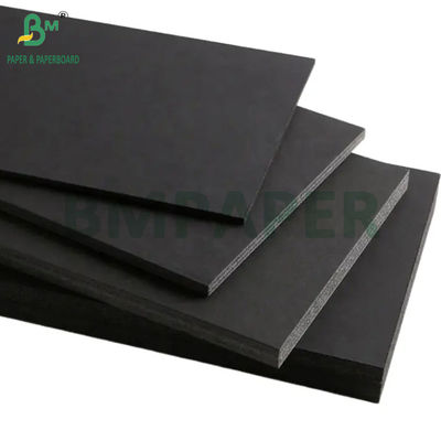 1mm 1.5mm Bảng giấy giấy đen cho hộp mỹ phẩm 70 X 100cm Solid