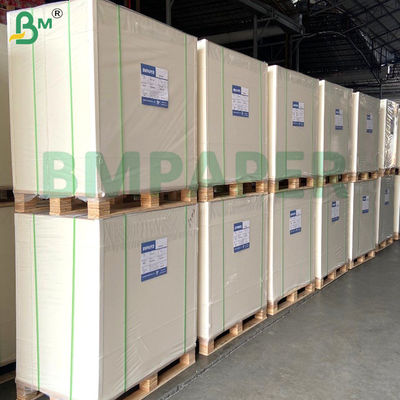 75g-190g Tấm kraft màu trắng bền cao thân thiện với môi trường cho bao bì và túi thực phẩm