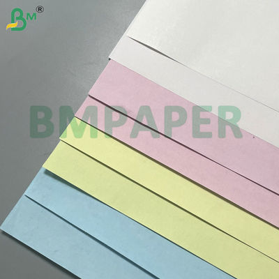 48g 80gsm Trắng / Hồng / Màu sắc NCR Carbonless Copy Paper Letter Size 8.5 &quot;x11&quot; &amp; 8.5 &quot;x14&quot; cho Waybill &amp; Forms Black Image