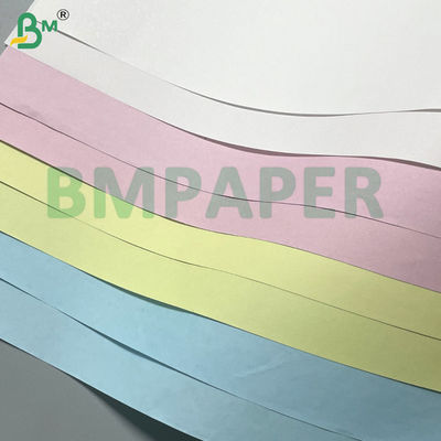 48g 80gsm Trắng / Hồng / Màu sắc NCR Carbonless Copy Paper Letter Size 8.5 &quot;x11&quot; &amp; 8.5 &quot;x14&quot; cho Waybill &amp; Forms Black Image