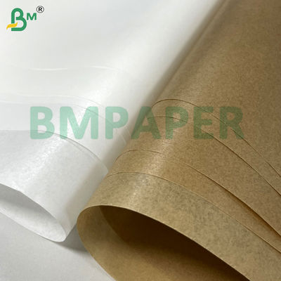 Giấy phóng thích phủ silicone Kraft màu nâu 80gsm Cho nhãn &amp; Ứng dụng chống mỡ