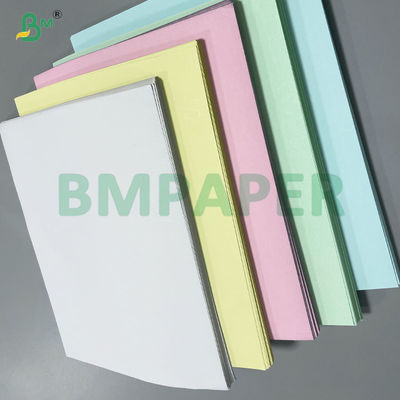 Hình ảnh màu xanh dương 55gsm 65gsm giấy không cacbon 65 X 90cm Định dạng 500 tờ mỗi ván