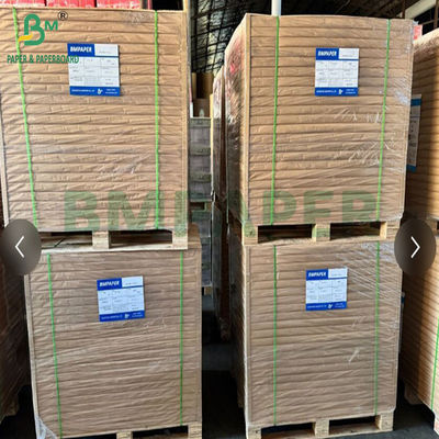 50g 60g Chất chống mỡ PE phủ giấy kraft màu nâu cho túi thực phẩm 70cm chiều rộng
