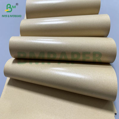 50g 60g Chất chống mỡ PE phủ giấy kraft màu nâu cho túi thực phẩm 70cm chiều rộng