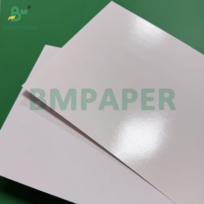 Bảng giấy thực phẩm đông lạnh 275gm Bảng giấy trắng với lớp phủ PE bóng 15g chống ẩm